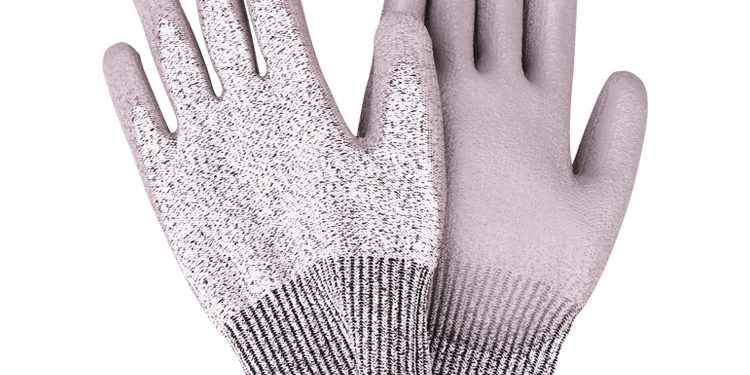 Industrial pu mechanic safety anti cut gardening gloves (2)