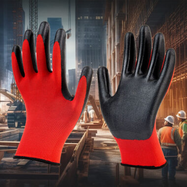  8mil chemical resistant reusable nitrile gloves for laboratory and industrial use