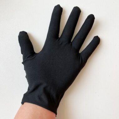  Black Spandex Cotton General Work Gloves for Labor and Ceremony

