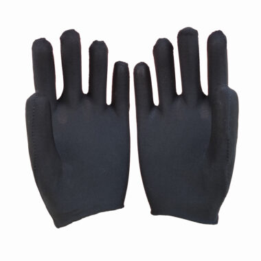  Black Spandex Cotton General Work Gloves for Labor and Ceremony

