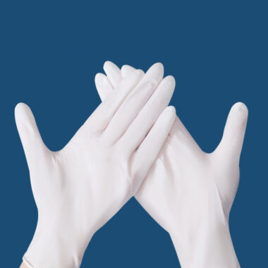  Chemical resistant disposable latex gloves for chemical industry use