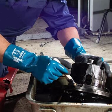 Waterproof Chemical Resistant Work Gloves - Abrasion & Oil Resistant

