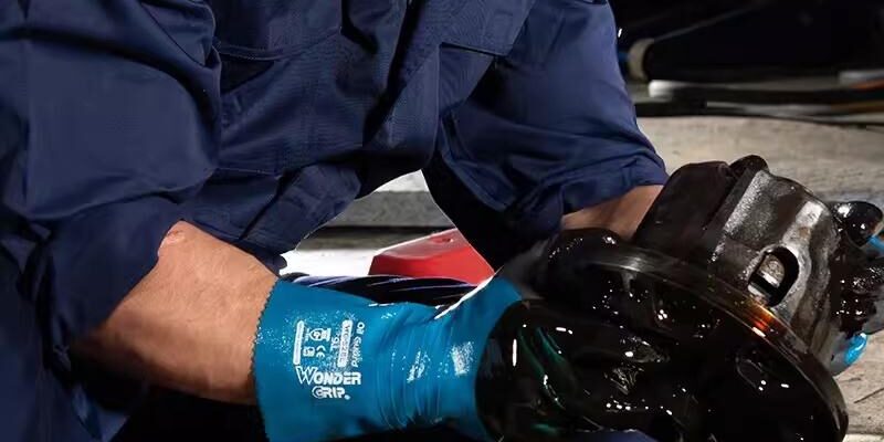 Waterproof Chemical Resistant Work Gloves - Abrasion & Oil Resistant