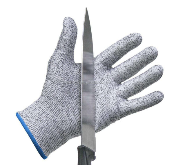 Custom Cut Resistant Level 5 HPPE Safety Work Gloves