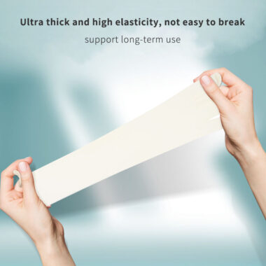 Custom logo green nitrile chemical resistant gloves for household cleaning