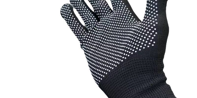 13 Gauge Nylon General Work Gloves with PVC Dots Anti-Slip
