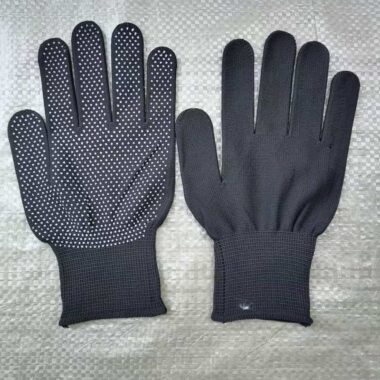 13 Gauge Nylon General Work Gloves with PVC Dots Anti-Slip