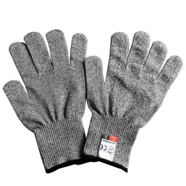 Economic Level 5 Cut Resistant HPPE Gloves for Food and General Work Use