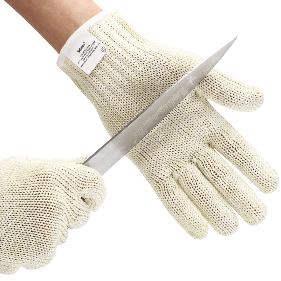 Food Grade ANSI A8 Cut Resistant Gloves for Oyster Shucking and Fish Filleting