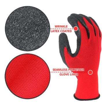 Latex Coated General Work Gloves for Multi-Purpose Use