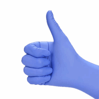 Purple Superthin Nitrile Gloves - Chemical Resistant & Powder Free