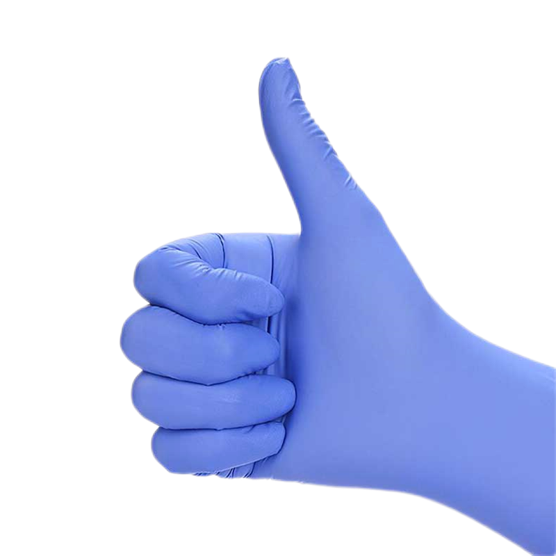Purple Superthin Nitrile Gloves - Chemical Resistant & Powder Free