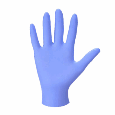 Purple Superthin Nitrile Gloves - Chemical Resistant & Powder Free