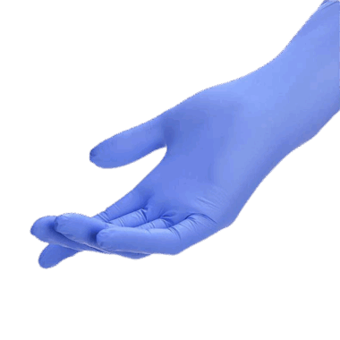 Purple Superthin Nitrile Gloves - Chemical Resistant & Powder Free