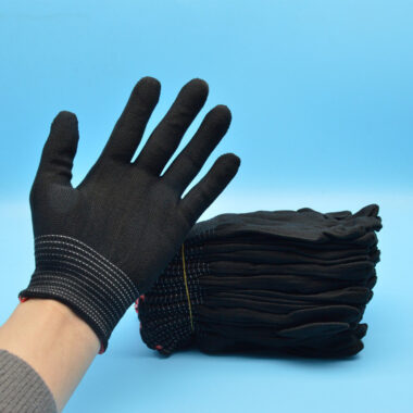  13 Gauge White Nylon General Work Gloves for Cleanroom & Electronics