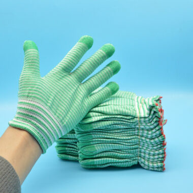  13 Gauge White Nylon General Work Gloves for Cleanroom & Electronics