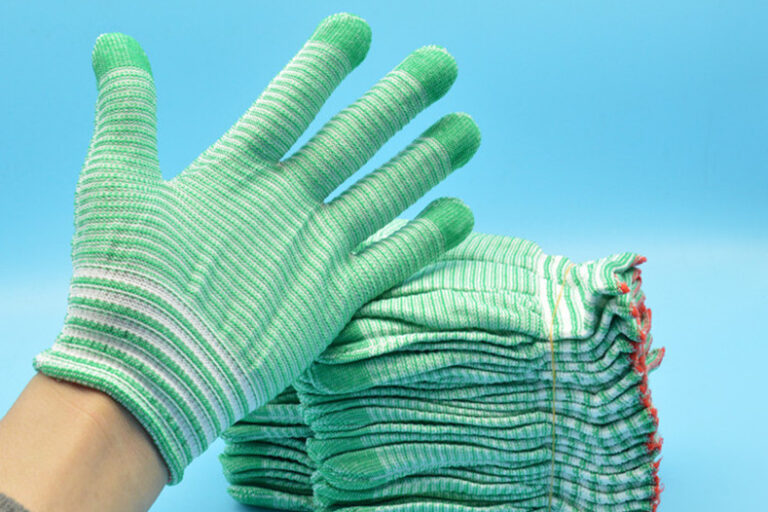 13 Gauge White Nylon General Work Gloves for Cleanroom & Electronics