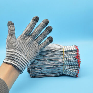  13 Gauge White Nylon General Work Gloves for Cleanroom & Electronics