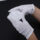 White Cotton General Work Gloves for Industrial and Ceremony Use