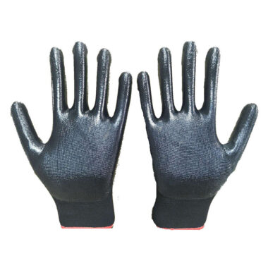 13 Gauge Nitrile Coated Nylon General Work Gloves for Oil Resistance