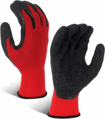  Nylon Latex Coated General Work Safety Gloves