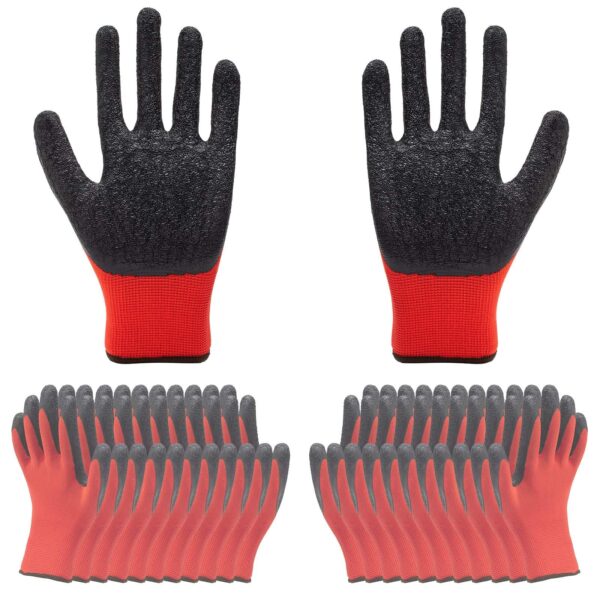 Nylon Latex Coated General Work Safety Gloves