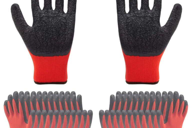 Nylon Latex Coated General Work Safety Gloves